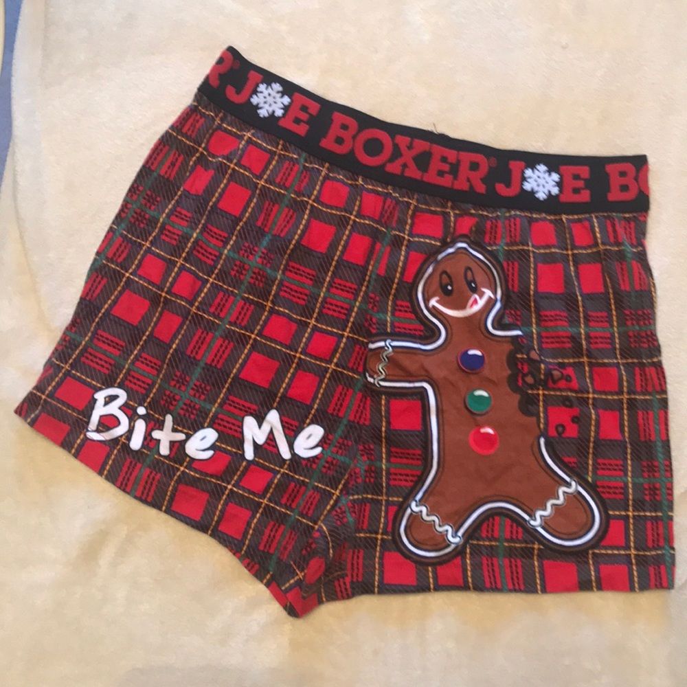 Plaid “Bite Me” JoeBoxers